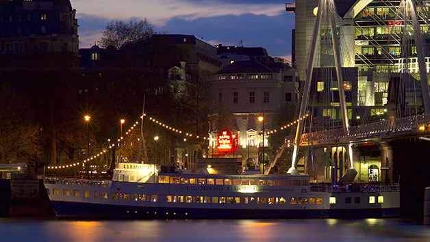 3 Course Meal with Prosecco on the RS Hispaniola with Sightseeing Cruise for Two 3 Course Meal with Prosecco on the RS Hispaniola with Sightseeing Cruise for Two