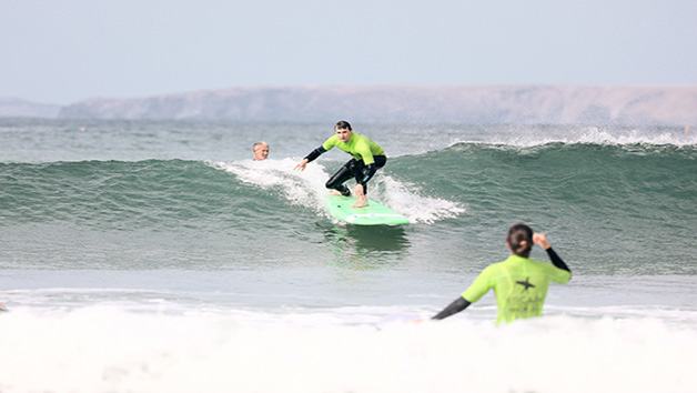 A Half Day Surf Experience at Escape Surf School for Two