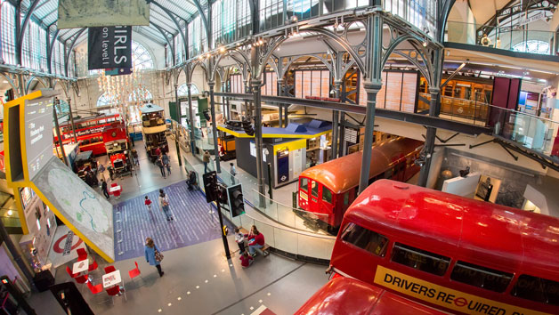 Entry for Two to the London Transport Museum