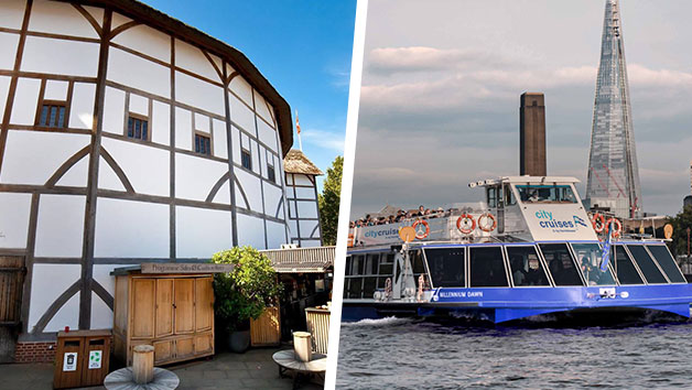 Guided Tour of Shakespeare's Globe and Thames River Rover Cruise for Two