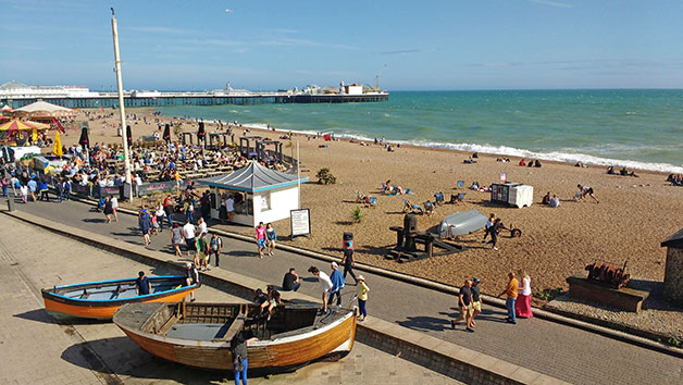 Running and Dancing Tour in Brighton for Two Adults and Two Children