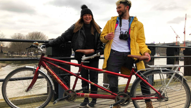 One Day Tandem Bicycle Hire in London for Two with The London Bicycle Tour Company