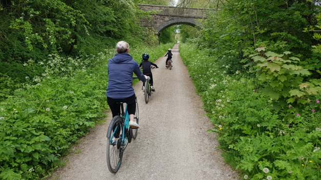 Day Hire of Four Bikes for Two Adults and Two Children in Derbyshire at The Bike Barn