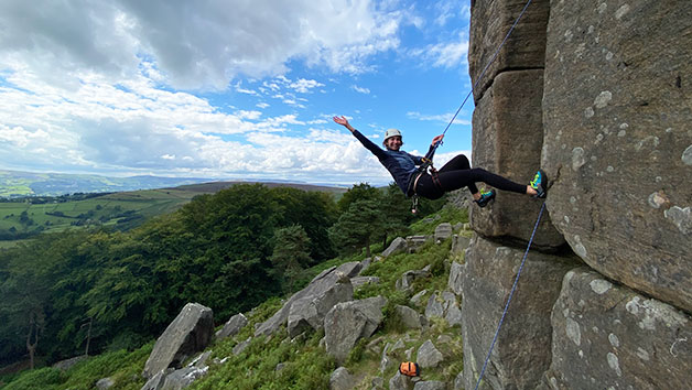 Outdoor Rock Climbing Introduction Day for One