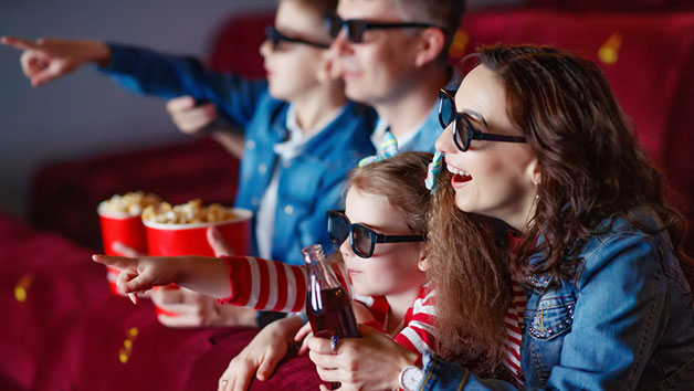 Cineworld Cinema Trip for Two Adults and Two Children