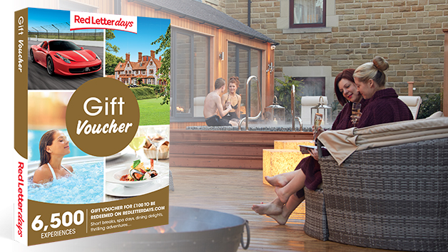£100 Red Letter Days Gift Voucher £100 Red Letter Days Gift Voucher