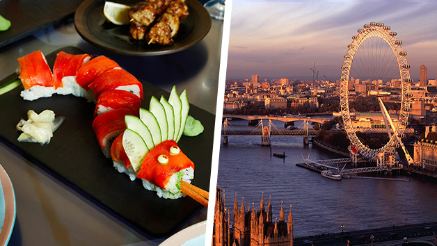 Tickets to the London Eye with a Two Course Meal at Inamo for Two