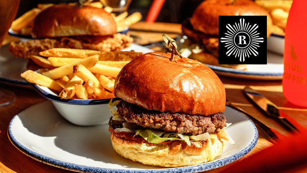 Burger and Beer at Revolution Bars for Two picture