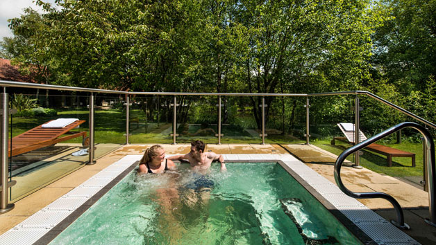Morning or Afternoon 50 Minute Treatment with Lunch and Fizz at Chevin Country Park Hotel and Spa