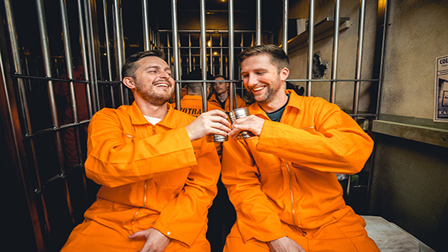 Theatrical Cocktail Experience at Alcotraz Prison Cocktail Bar Brighton for Two