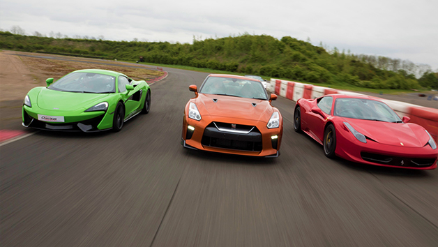 The Triple Premium Driving Legends Experience with a High-Speed Passenger Ride picture