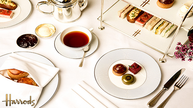 Traditional Afternoon Tea at The Harrods Tea Rooms for Two