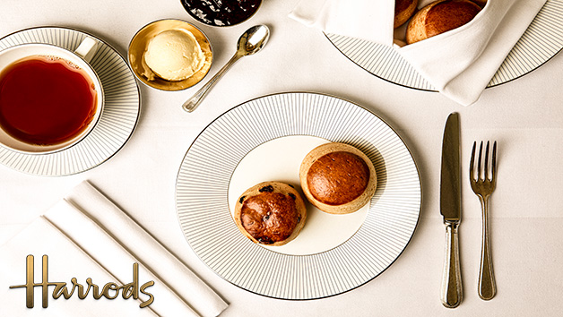 Cream Tea at The Harrods Tea Rooms for Two