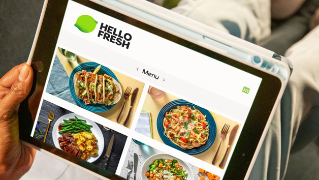 HelloFresh Two Week Meal Kit with Four Meals for Two People