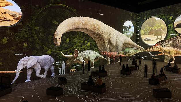 Prehistoric Planet: Discovering Dinosaurs for Two Adults and Two Children at Lightroom picture