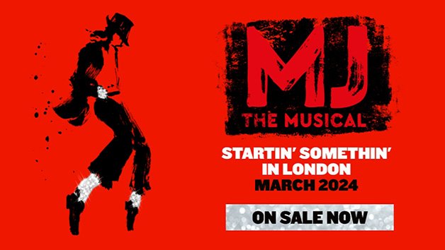 MJ The Musical Theatre Tickets for Two