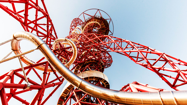 The Slide at The ArcelorMittal Orbit with Hot Drink and Cake for Two, London