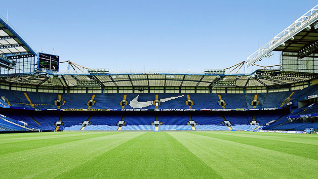 Chelsea FC Stamford Bridge Stadium Tour for One Adult and One Child Chelsea FC Stamford Bridge Stadium Tour for One Adult and One Child