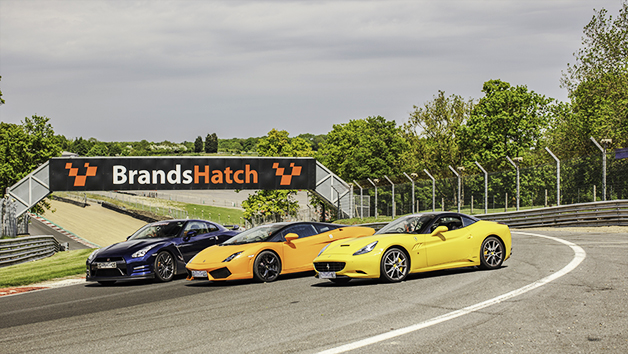 Triple Supercar Thrill at Brands Hatch