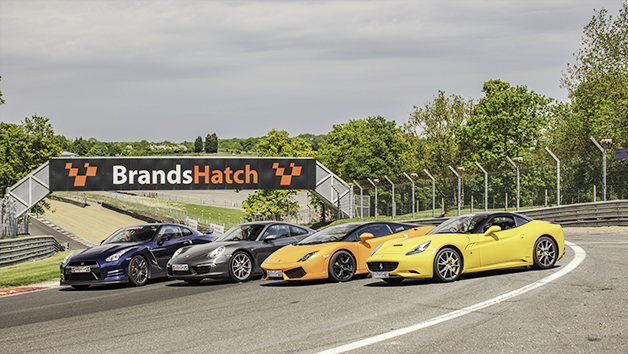 Quadruple Supercar Thrill at Brands Hatch