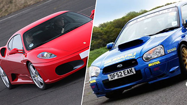Supercar Versus Rally Thrill for One – Weekdays