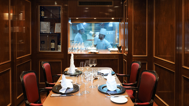 Chef’s Table Private Dining Experience at Mosimann’s with Four Course Tasting Menu and Cookery Demonstration 

