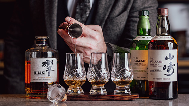 House of Suntory Whisky Flight at Ginza St James for Two