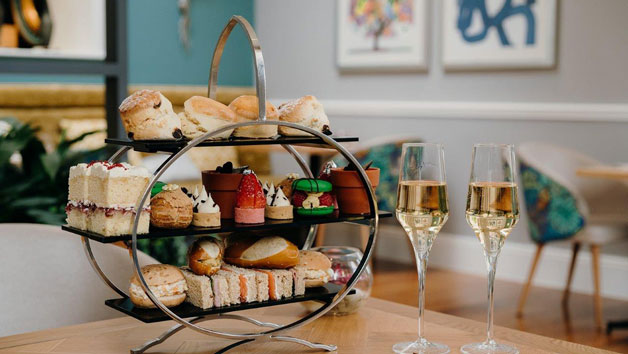 Afternoon Tea with Champagne for Two at Oakley Hall Hotel