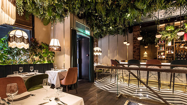 Three Course Meal and Glass of Wine at Zuaya London for Two