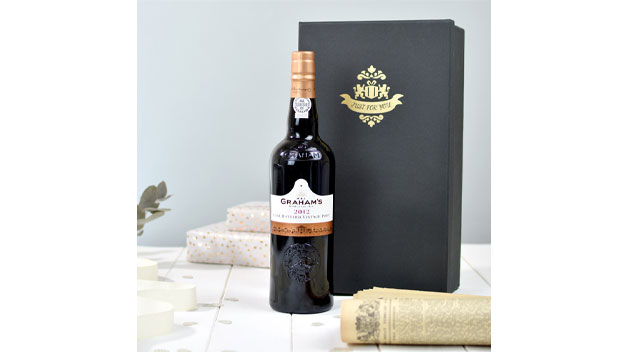 Graham's LBV Port With Newspaper in a Luxury Gift Box Graham's LBV Port With Newspaper in a Luxury Gift Box