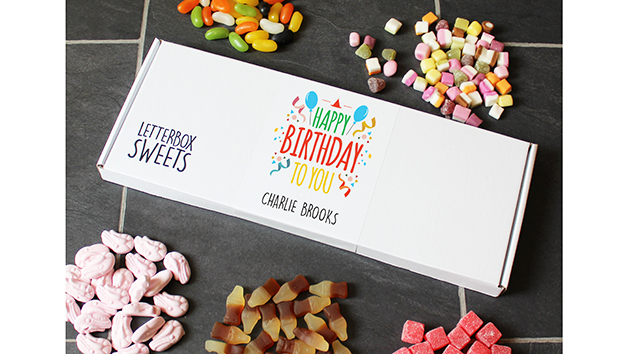 Happy Birthday Letterbox Sweets Gift Happy Birthday Letterbox Sweets Gift