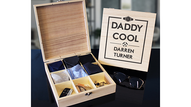 Daddy Cool - Personalised Wooden Box Daddy Cool - Personalised Wooden Box