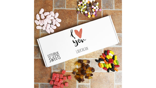 I Love You Letterbox Sweet Gift I Love You Letterbox Sweet Gift