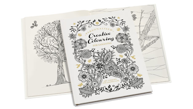 Personalised Creative Colouring Book for Adults Personalised Creative Colouring Book for Adults