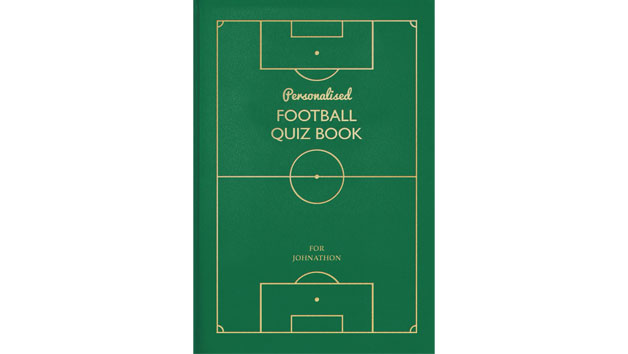 Football Personalised Quiz Book Football Personalised Quiz Book