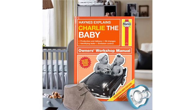 Haynes Explains The Baby Personalised Book Haynes Explains The Baby Personalised Book