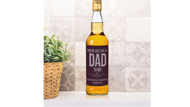 Just Like a Dad to Me Bottle of Whisky Just Like a Dad to Me Bottle of Whisky
