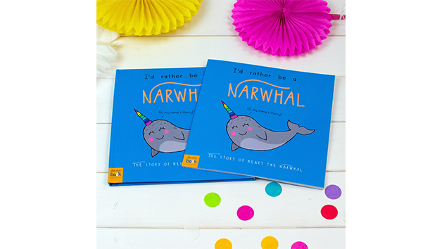 I'd Rather Be a Narwhal Storybook With Personalisation I'd Rather Be a Narwhal Storybook With Personalisation