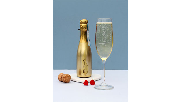 Bottega Gold Prosecco and Flute Set Bottega Gold Prosecco and Flute Set