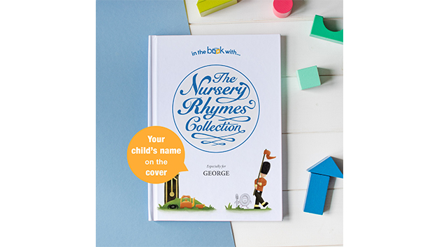 Nursery Rhyme Collection Book with Personalisation Nursery Rhyme Collection Book with Personalisation