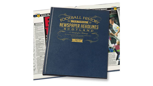 Scotland Football Personalised Newspaper Book Scotland Football Personalised Newspaper Book