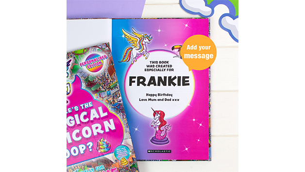 Personalised ‘Where's the Magical Unicorn Poop?’ Book Personalised ‘Where's the Magical Unicorn Poop?’ Book