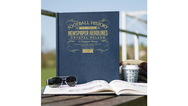 Crystal Palace Football Newspaper Book Crystal Palace Football Newspaper Book