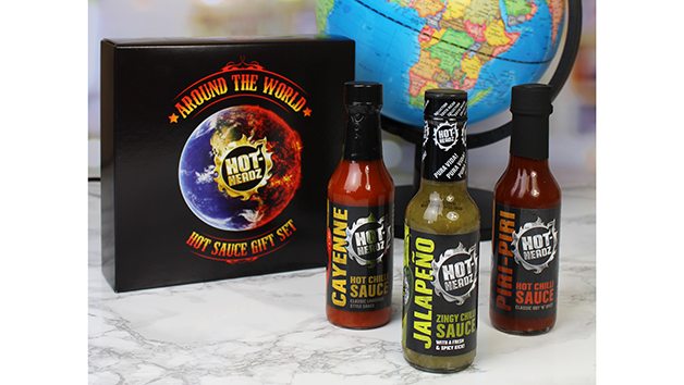 Personalised Hot-Headz Around the World Hot Sauce Gift Box Personalised Hot-Headz Around the World Hot Sauce Gift Box