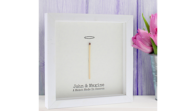 Framed A Match Made in Heaven Personalised Print Framed A Match Made in Heaven Personalised Print