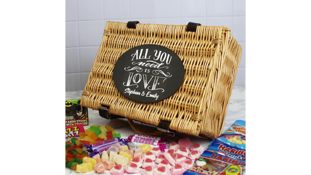 Personalised All You Need Is Love Sweet Hamper Personalised All You Need Is Love Sweet Hamper