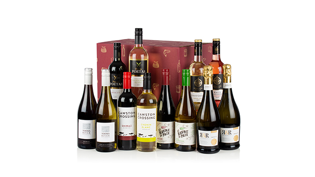 Twelve Wines in a Box Hamper Twelve Wines in a Box Hamper
