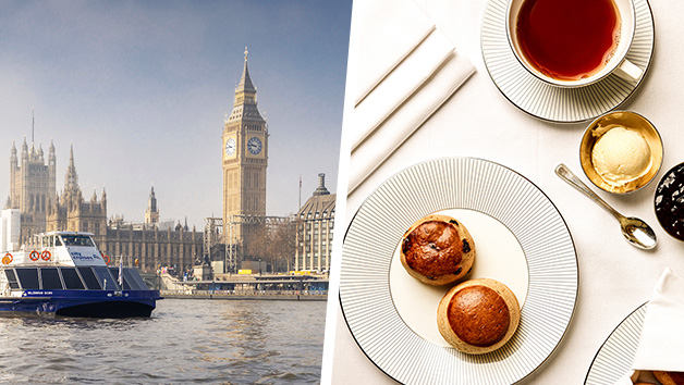 Cream Tea at Harrods with River Cruise for Two