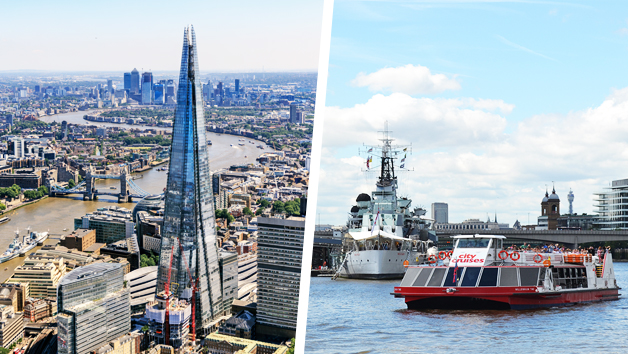 The View from The Shard and Afternoon Tea Cruise for Two ...