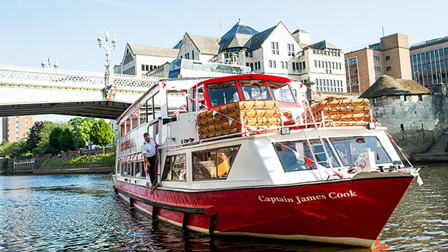 York Sightseeing River Cruise and a Two Course Lunch for Two